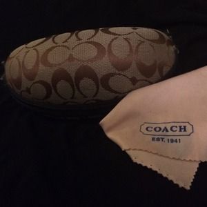 COACH glasses case
