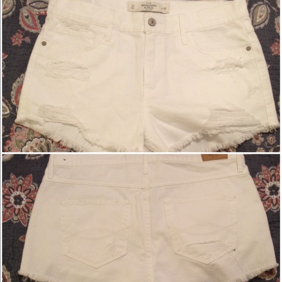 high abercrombie shorts size 10=30