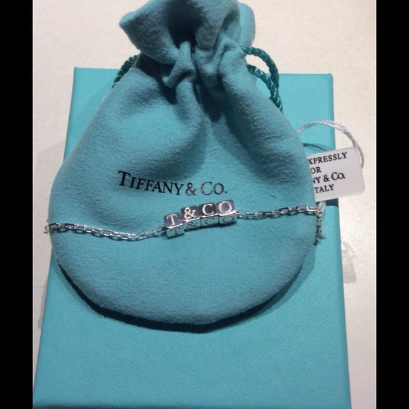 Tiffany & Co. T&CO Cube Necklace 18" - Picture 2 of 4