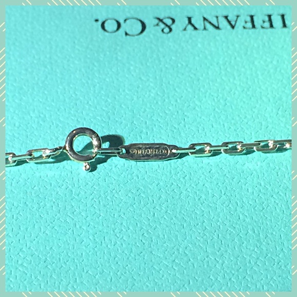 Tiffany & Co. T&CO Cube Necklace 18" - Picture 4 of 4