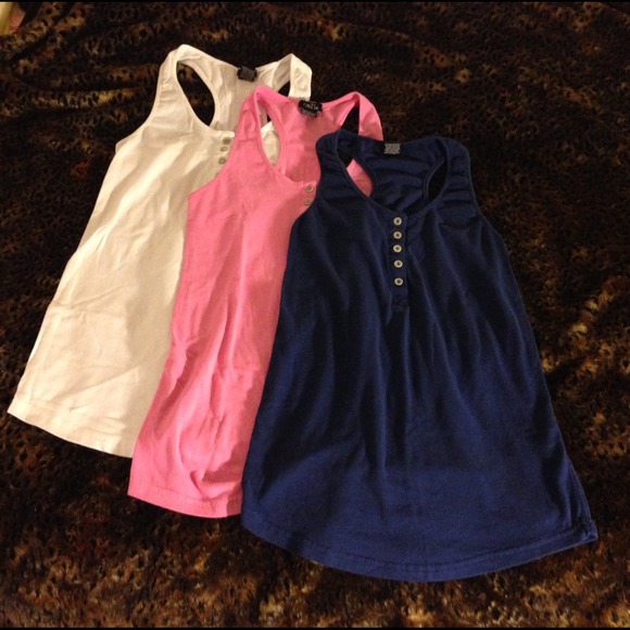 BUNDLE of Rue 21 racerback tank tops