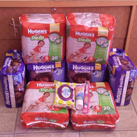huggies slip ons size 5
