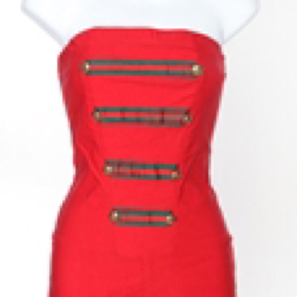 Red and Green Rumper Shorts