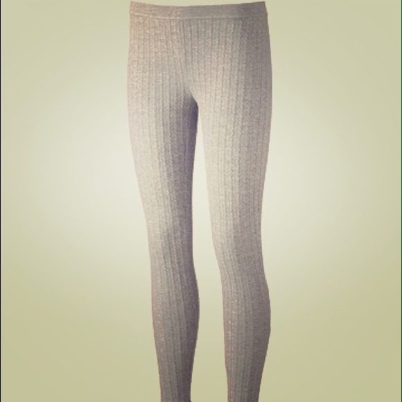 cable sweater leggings