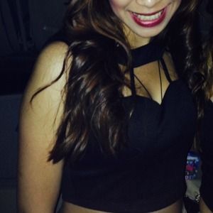 Black Crop Top