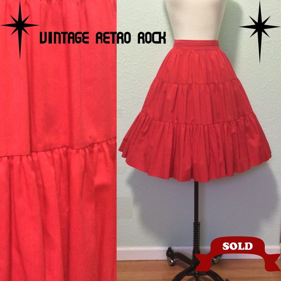 Rockmount Ranch Dresses & Skirts - Rockmount Ranch Wear Vintage Peasant Circle Skirt
