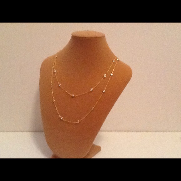 Diamonds by the yard Necklace Gold Vermeil Chain