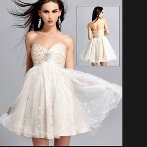 Blush Prom Dress
