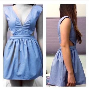 Nasty Gal Lavender Cutout Dress (Medium) + Bundle✨