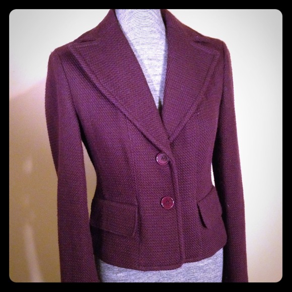 Plum Blazer (Ann Taylor)