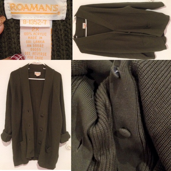 Olive oversized knit cardy!!