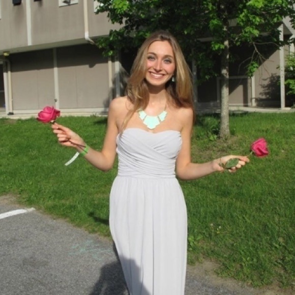 Beautiful light blue gown