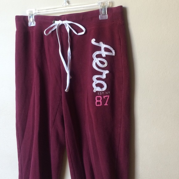 Wine Aero Sweatpants