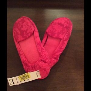 Brand New Pink Slippers from Dillards