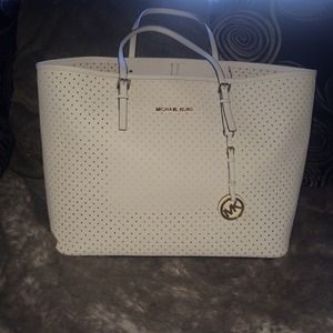 Michael kors white bag