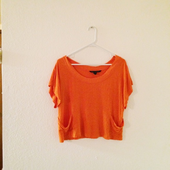 🚫SOLD French connection crop top - Picture 2 of 4