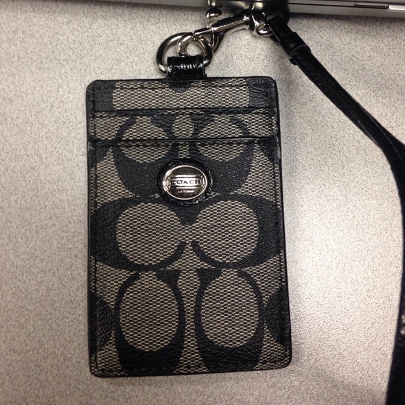 Coach badge holder