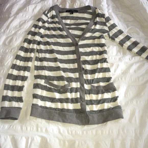Striped Cardigan