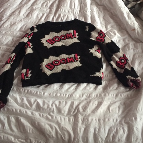 Cropped Sweater💞 - Picture 1 of 3