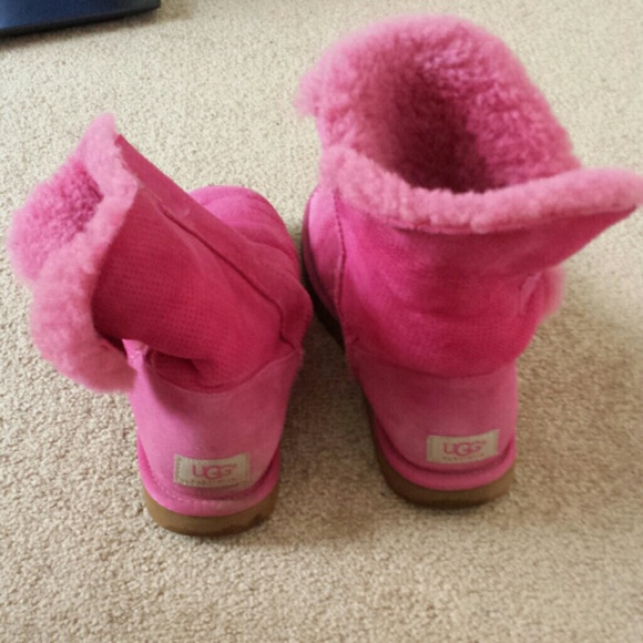 Pink ugg boots