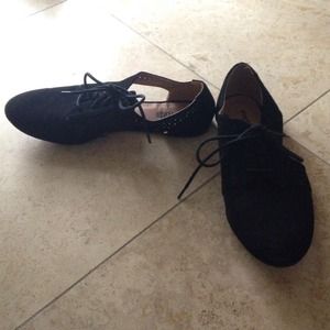Charlotte Russe black Oxford shoes