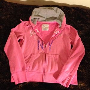 Aeropostale Pink Zip Up