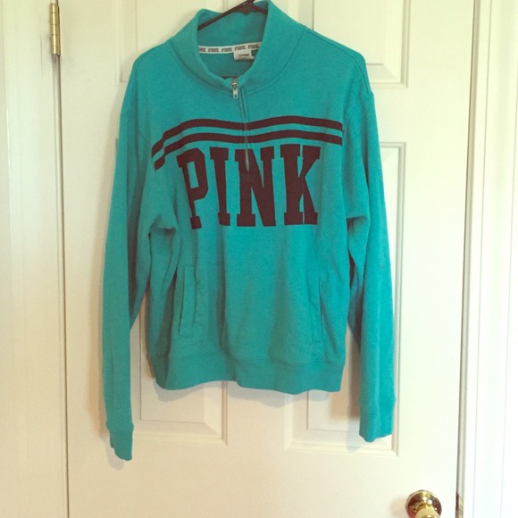 PINK VS QUARTER ZIP