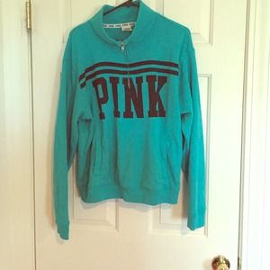 PINK VS QUARTER ZIP