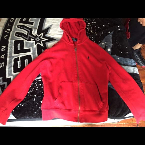 Red Ralph Lauren Polo Men's Sweater