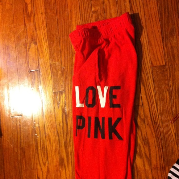 Victoria secret crop sweatpants