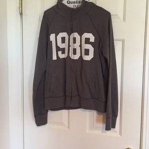 Full zip gray sweater PINK by VS