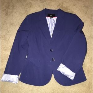 Navy blue blazer