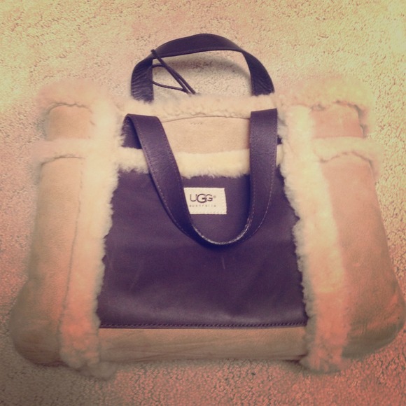 Authentic brown Ugg purse