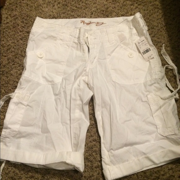 White shorts