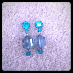 Tartina Tarantino real crystal earrings!