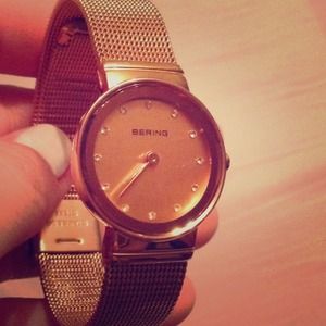 Bering Rose Gold Watch