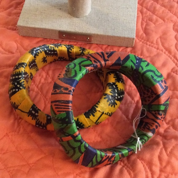 Kente Bracelets 2 for 1.... - Picture 2 of 4