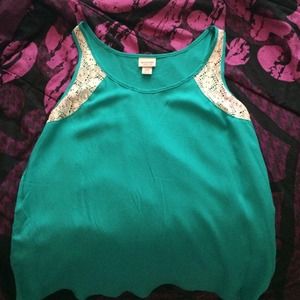Teal Tank Top