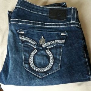 Women's big star jeans