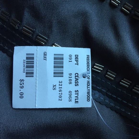 NWT Beaded Open-Shoulder Top - Picture 4 of 4