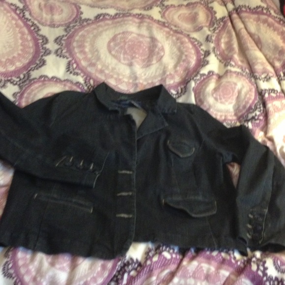 Denim blazer