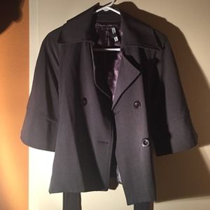 Tuxedo style jacket