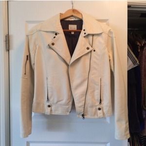 RELISTED! silence + noise leather jacket