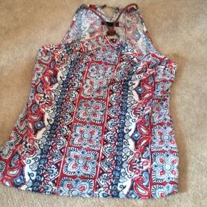 Red white and blue chaps shirt