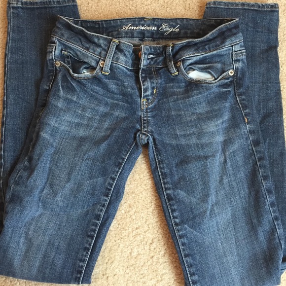 skinny jeans from American eagle
