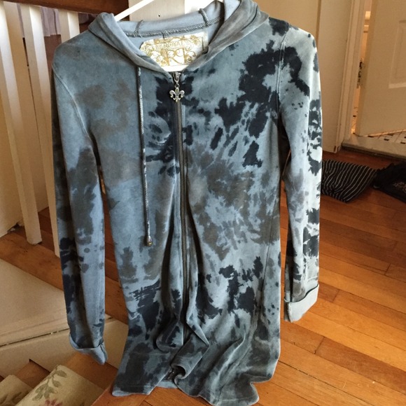 💕Sold in Bundle💕Royal Plush Velvet Tie Dye Dress