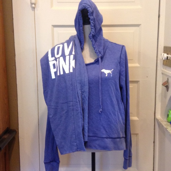 Victoria's Secret Sweaters - Light purple Victorias Secret Pink set