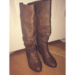 Brown Slouchy Boots
