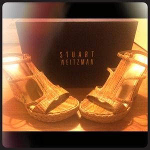 🎉SALE🎉Stuart Weitzman Snakeskin Espadrilles 6.5M