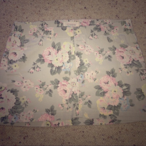 Floral skirt
